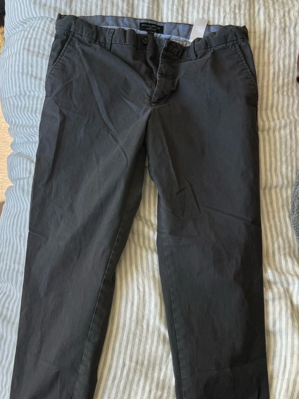 Banana Republic Dark Gray Men's Chino Pants